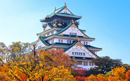 ปราสาทโอซาก้า (Osaka Castle) trip japan online