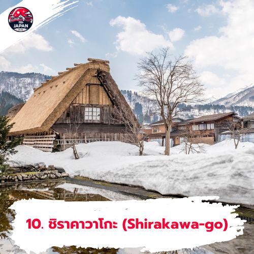 เที่ยวญี่ปุ่นหน้าหนาว ชิราคาวาโกะ (Shirakawa-go)