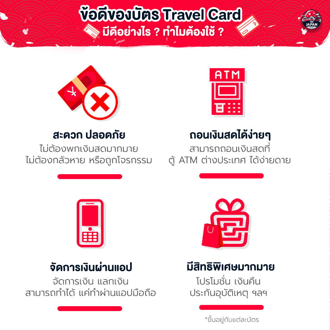 ข้อดีของบัตร travel card มีดีอย่างไร ทำไมต้องใช้