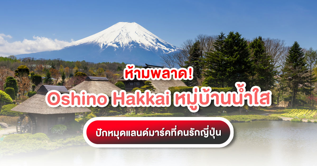 Oshino Hakkai หมู่บ้านน้ำใส มรดกโลกใต้เท้าภูเขาไฟฟูจิ แนะนำ 8 บ่อน้ำศักดิ์สิทธิ์ สตรีทฟู้ดห้ามพลาด และเคล็ดลับการเดินทางจาก Trip Japan Online