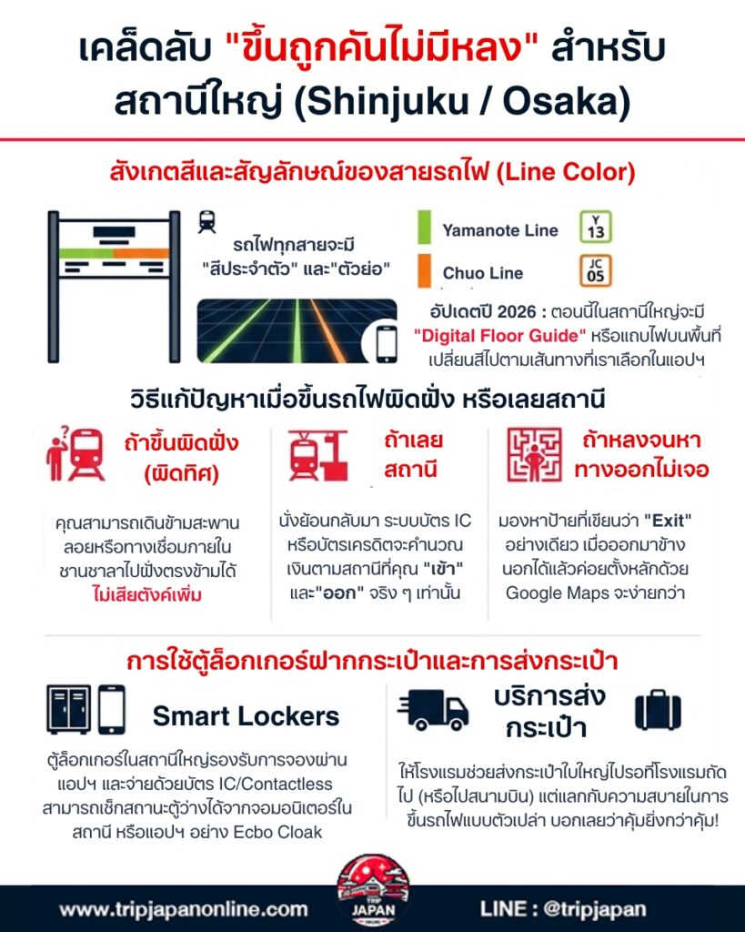 วิธีการเดินทางรถไฟญี่ปุ่น ครบทั้งวิธีจองตั๋ว เช็กตาราง และเทคนิคใช้แอปฯ เดินทางง่าย อัปเดตปี 2026